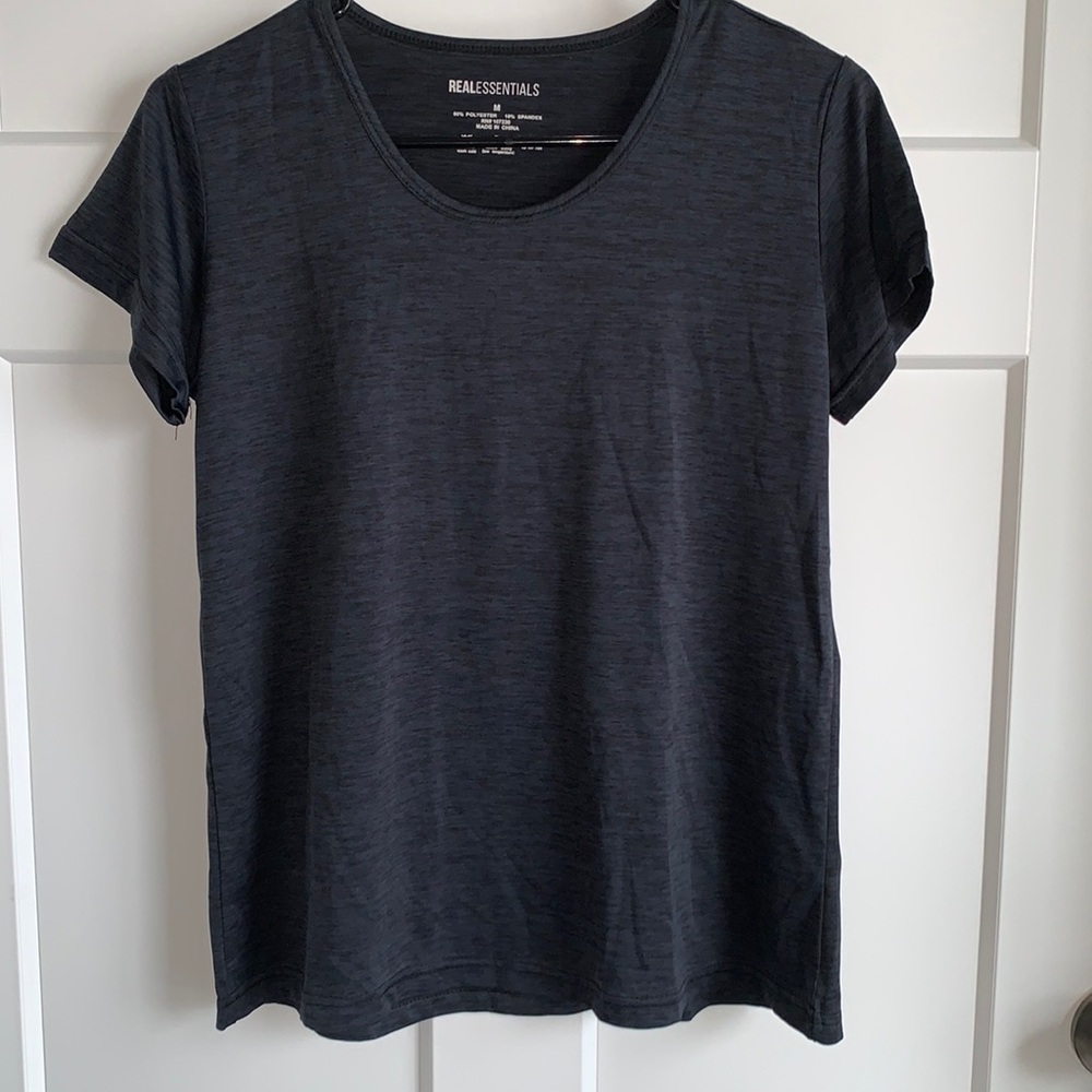Real Essentials Dark Gray T-Shirt